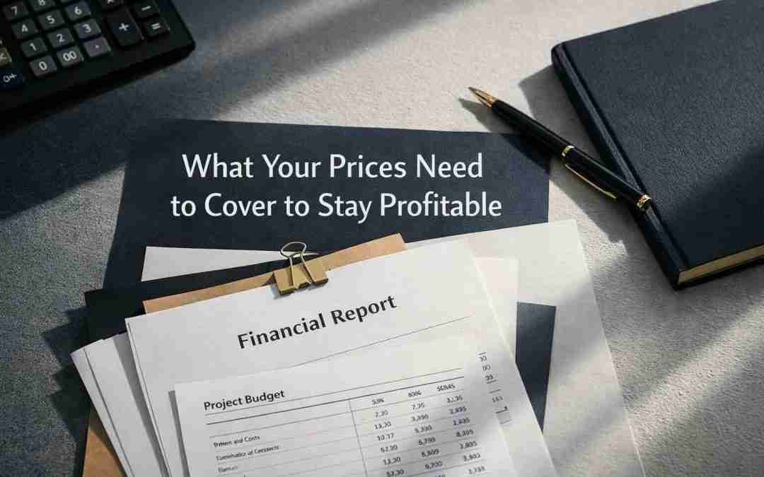 what your prices need to cover to stay profitable