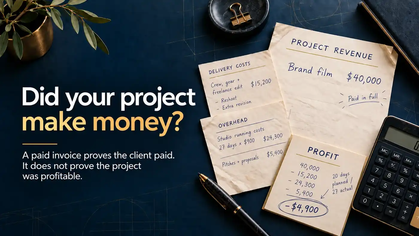 how do i know if my project made money